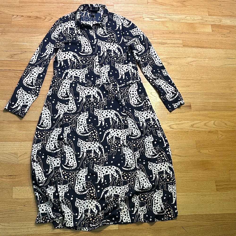 LAST CHANCE OFFER: Monki Navy and White Maxi Dress